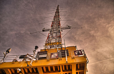 Ein HDR-Bild der FINO2-Plattform.